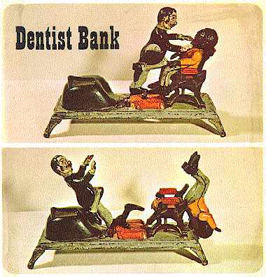 Dentist Mechanical Bank