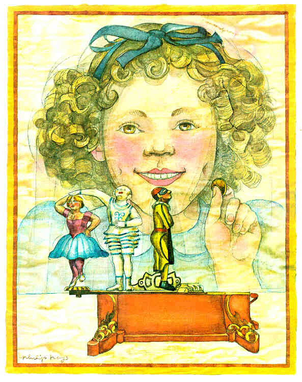 Penny Banks, Color photo of drawing