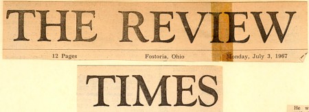 review times fostoria ohio obituaries